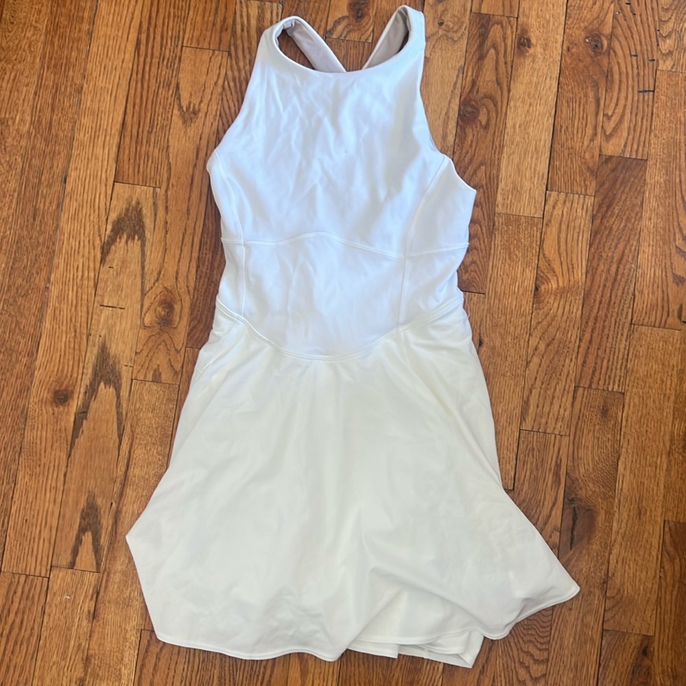 Lululemon white fitness dress